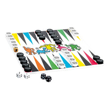 Load image into Gallery viewer, Vilac - Keith Haring 2 In 1 Backgammon &amp; Draughts Set
