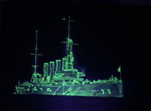 Load image into Gallery viewer, Ghost Ship - Battleship (Glow in the Dark)
