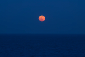 March Moon (Landscape)