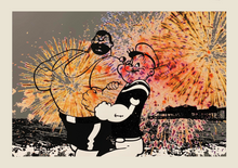 Load image into Gallery viewer, Popeye &amp; Brutus - Fireworks
