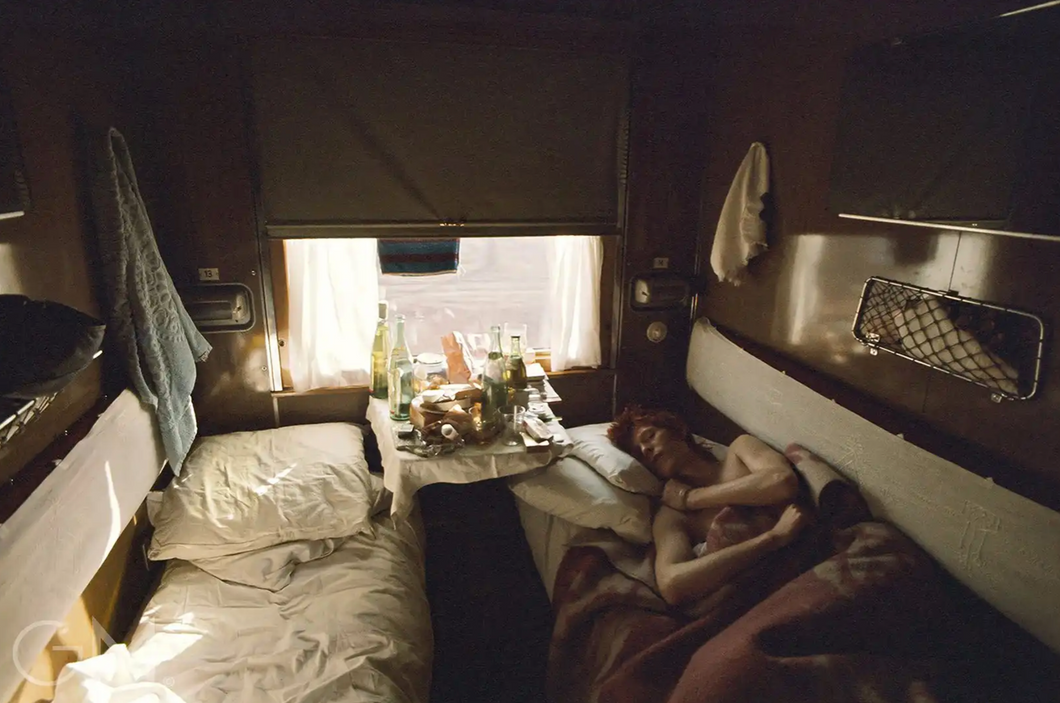 Asleep on The Trans-Siberia Express