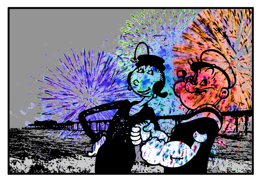 Popeye & Olive - Fireworks