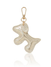 Load image into Gallery viewer, Italian Handmade Leather Dog-Shaped Keyring Bag Charm
