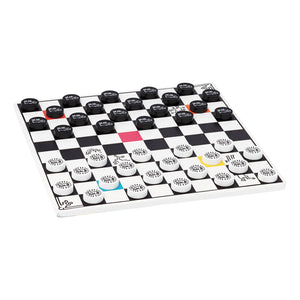 Vilac - Keith Haring 2 In 1 Backgammon & Draughts Set