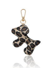 Load image into Gallery viewer, Italian Handmade Leather Dog-Shaped Keyring Bag Charm
