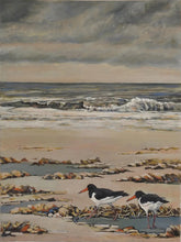 Load image into Gallery viewer, Walking The Shoreline (Oystercatchers)
