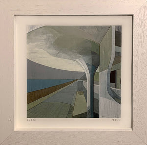 Deal Beach Shelter  - Print